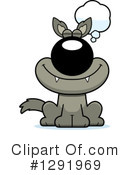 Wolf Clipart #1291969 by Cory Thoman
