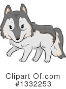 Wolf Clipart #1332253 by BNP Design Studio