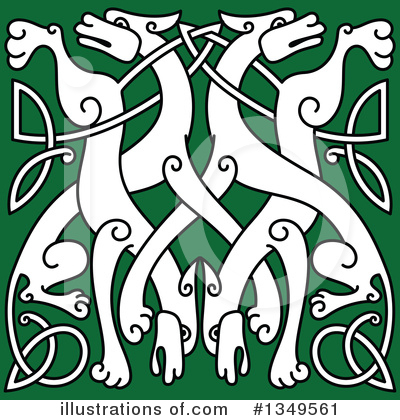 Celtic Dog Clipart #1349561 by Vector Tradition SM