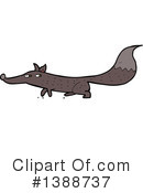 Wolf Clipart #1388737 by lineartestpilot