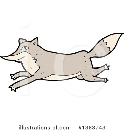 Royalty-Free (RF) Wolf Clipart Illustration by lineartestpilot - Stock Sample #1388743