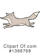 Wolf Clipart #1388768 by lineartestpilot