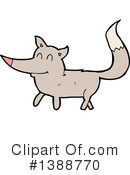 Wolf Clipart #1388770 by lineartestpilot