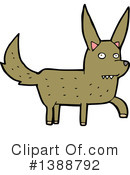 Wolf Clipart #1388792 by lineartestpilot
