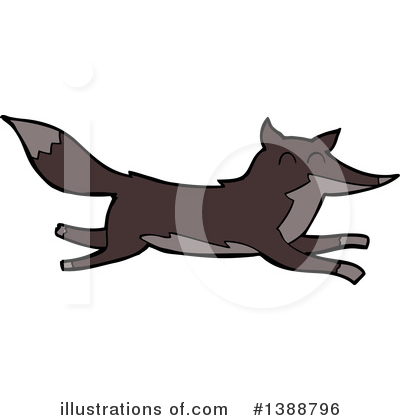 Royalty-Free (RF) Wolf Clipart Illustration by lineartestpilot - Stock Sample #1388796