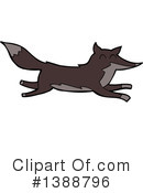 Wolf Clipart #1388796 by lineartestpilot