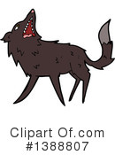 Wolf Clipart #1388807 by lineartestpilot