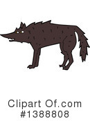 Wolf Clipart #1388808 by lineartestpilot
