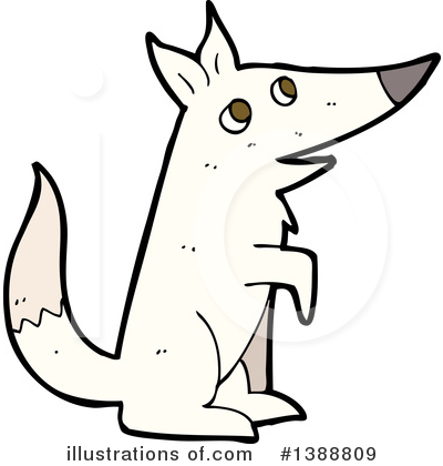 Royalty-Free (RF) Wolf Clipart Illustration by lineartestpilot - Stock Sample #1388809