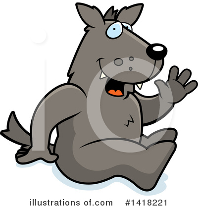 Royalty-Free (RF) Wolf Clipart Illustration by Cory Thoman - Stock Sample #1418221