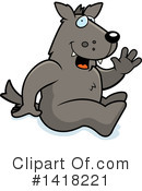 Wolf Clipart #1418221 by Cory Thoman