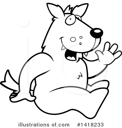 Royalty-Free (RF) Wolf Clipart Illustration by Cory Thoman - Stock Sample #1418233