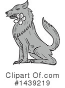 Wolf Clipart #1439219 by patrimonio