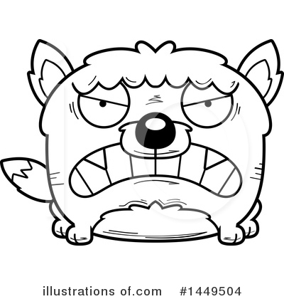 Royalty-Free (RF) Wolf Clipart Illustration by Cory Thoman - Stock Sample #1449504