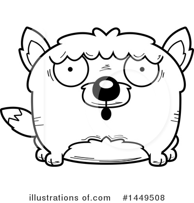 Royalty-Free (RF) Wolf Clipart Illustration by Cory Thoman - Stock Sample #1449508