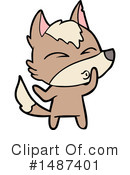 Wolf Clipart #1487401 by lineartestpilot