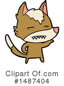 Wolf Clipart #1487404 by lineartestpilot