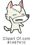 Wolf Clipart #1487410 by lineartestpilot