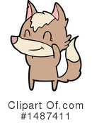 Wolf Clipart #1487411 by lineartestpilot