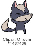 Wolf Clipart #1487438 by lineartestpilot