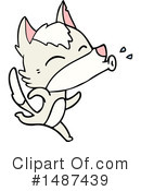 Wolf Clipart #1487439 by lineartestpilot