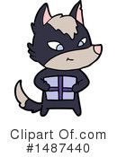 Wolf Clipart #1487440 by lineartestpilot