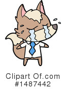 Wolf Clipart #1487442 by lineartestpilot