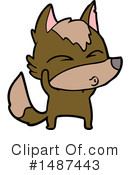 Wolf Clipart #1487443 by lineartestpilot