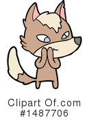 Wolf Clipart #1487706 by lineartestpilot