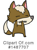 Wolf Clipart #1487707 by lineartestpilot