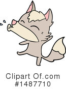 Wolf Clipart #1487710 by lineartestpilot