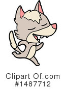 Wolf Clipart #1487712 by lineartestpilot