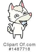 Wolf Clipart #1487718 by lineartestpilot