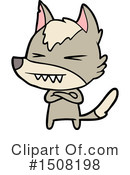 Wolf Clipart #1508198 by lineartestpilot