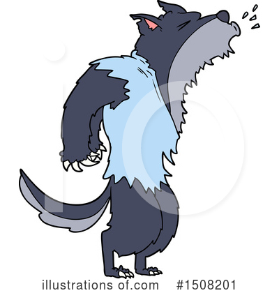 Royalty-Free (RF) Wolf Clipart Illustration by lineartestpilot - Stock Sample #1508201