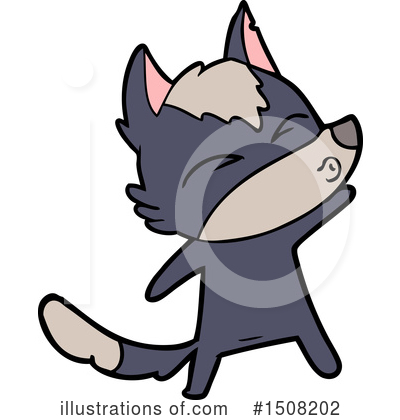 Royalty-Free (RF) Wolf Clipart Illustration by lineartestpilot - Stock Sample #1508202