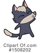 Wolf Clipart #1508202 by lineartestpilot