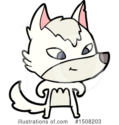 Royalty-Free (RF) Wolf Clipart Illustration by lineartestpilot - Stock Sample #1508203