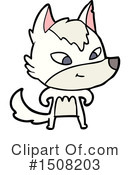 Wolf Clipart #1508203 by lineartestpilot