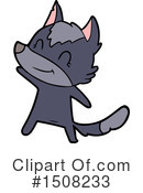 Wolf Clipart #1508233 by lineartestpilot