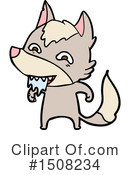 Wolf Clipart #1508234 by lineartestpilot