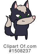 Wolf Clipart #1508237 by lineartestpilot