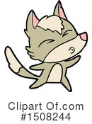Wolf Clipart #1508244 by lineartestpilot