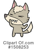 Wolf Clipart #1508253 by lineartestpilot