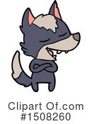 Wolf Clipart #1508260 by lineartestpilot