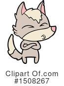 Wolf Clipart #1508267 by lineartestpilot
