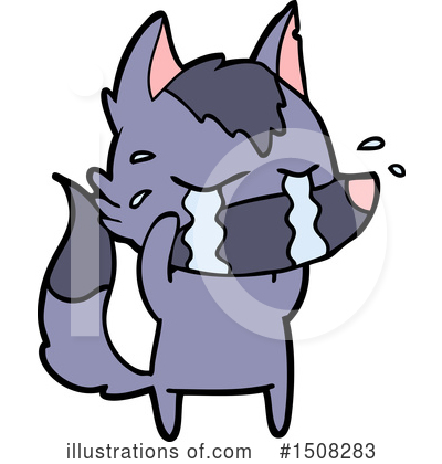 Royalty-Free (RF) Wolf Clipart Illustration by lineartestpilot - Stock Sample #1508283