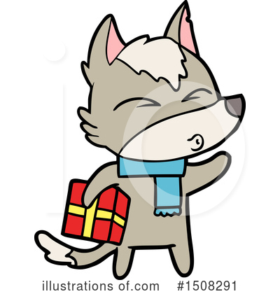 Royalty-Free (RF) Wolf Clipart Illustration by lineartestpilot - Stock Sample #1508291