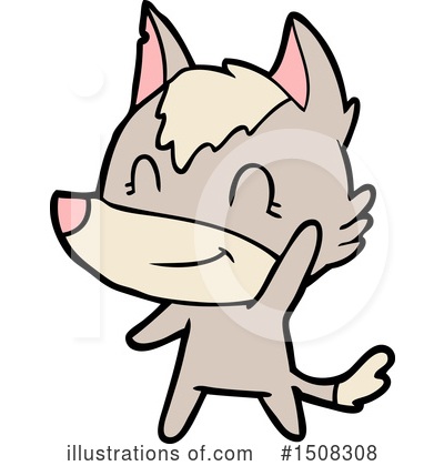Royalty-Free (RF) Wolf Clipart Illustration by lineartestpilot - Stock Sample #1508308
