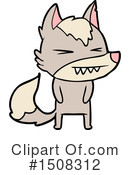 Wolf Clipart #1508312 by lineartestpilot